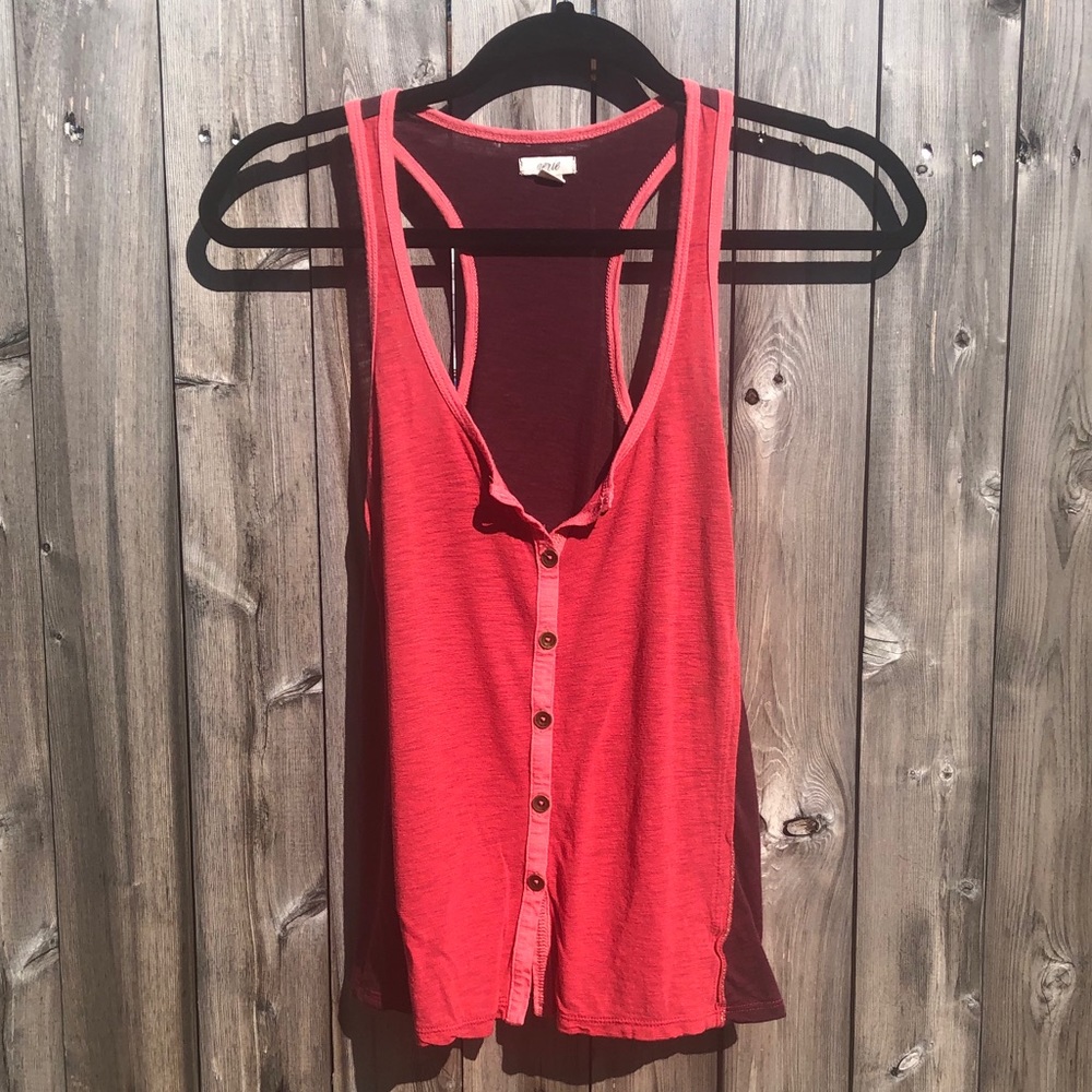 Aerie color blocked tank